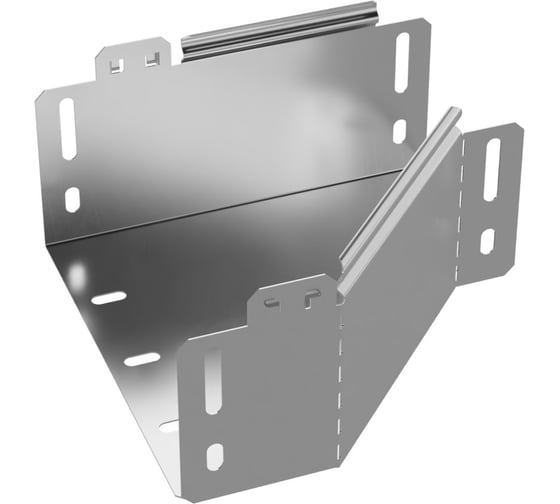 Переходник левый Промрукав Стандарт INOX (AISI 304) 200х100х100 (0,7 мм) PR16.4250