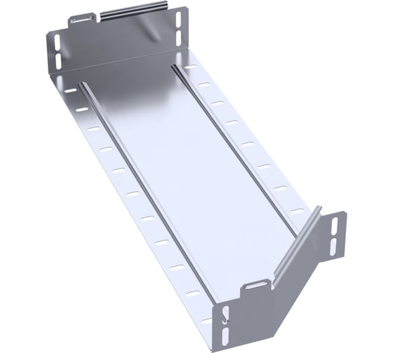 Переходник левый Промрукав Стандарт INOX (AISI 316) 600х500х80 (0,8 мм) PR16.5574