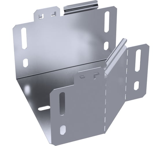 Переходник левый Промрукав Стандарт INOX (AISI 316) 150х100х100 (0,7 мм) PR16.5527