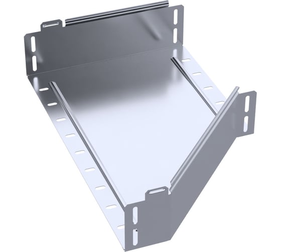 Переходник левый Промрукав Стандарт INOX (AISI 316) 500х300х100 (0,8 мм) PR16.5560