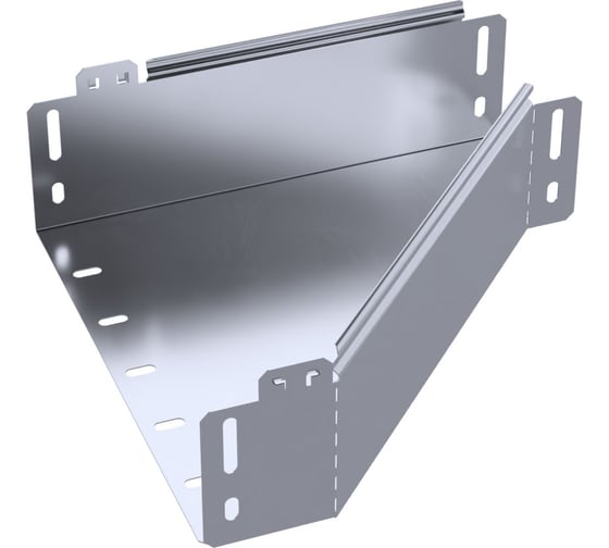 Переходник левый Промрукав Стандарт INOX (AISI 316) 300х100х100 (0,7 мм) PR16.5536