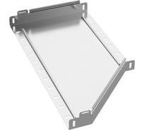 Переходник левый Промрукав Стандарт INOX (AISI 304) 600х400х50 (0,8 мм) PR16.4290