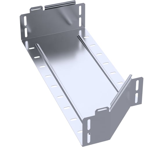 Переходник левый Промрукав Стандарт INOX (AISI 316) 500х400х100 (0,8 мм) PR16.5563