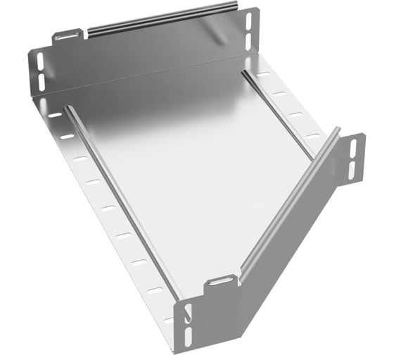 Переходник левый Промрукав Стандарт INOX (AISI 304) 500х300х80 (0,8 мм) PR16.4282