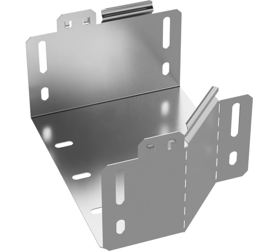 Переходник левый Промрукав Стандарт INOX (AISI 304) 200х150х100 (0,7 мм) PR16.4253