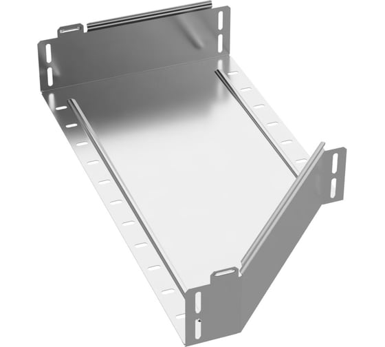 Переходник левый Промрукав Стандарт INOX (AISI 304) 600х400х100 (0,8 мм) PR16.4289
