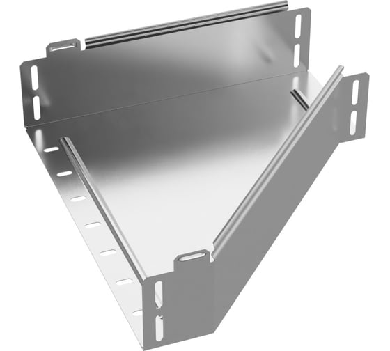 Переходник левый Промрукав Стандарт INOX (AISI 304) 400х150х100 (0,8 мм) PR16.4265