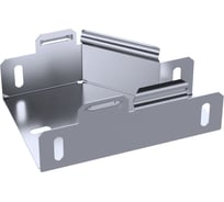 Переходник левый Промрукав Стандарт INOX (AISI 316) 100х50х50 (0,7 мм) PR16.5526