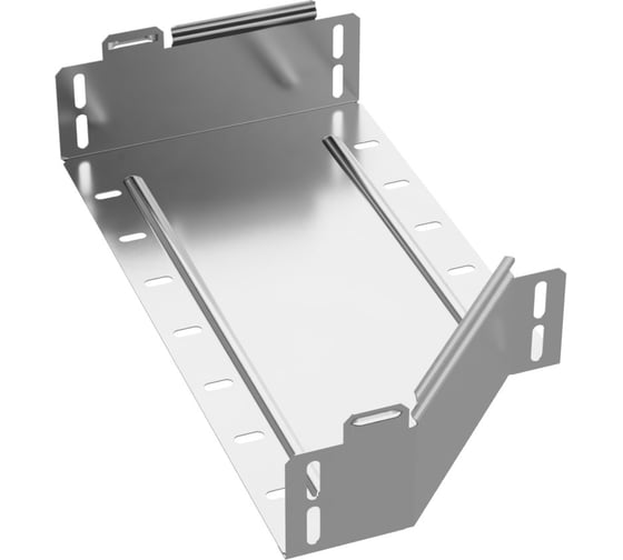 Переходник левый Промрукав Стандарт INOX (AISI 304) 400х300х80 (0,8 мм) PR16.4273