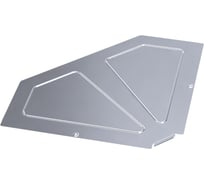 Крышка угла горизонтального Промрукав 90 градусов Стандарт INOX (AISI 316) 600 (0,8 мм) PR16.3552