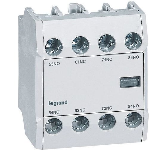 Фронтальные вспомогательные контакты Legrand CTX³ 2НО2НЗ 416855
