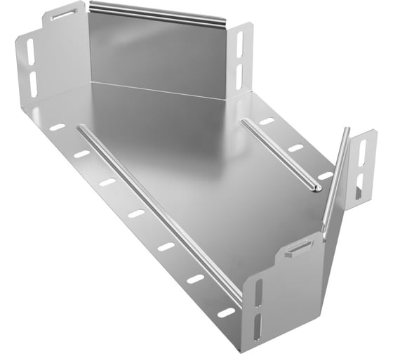 Переходник симметричный Промрукав Стандарт INOX (AISI 304) 400х200х100 (0,8 мм) PR16.5941