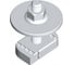 Т-болт УМС М8х60 с опорой, ТДЦ 10 шт. TK-8-60-TDZ 1