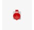 Розетка встраиваемая панельная 16 A, 380-415 В, 3P+N+E, quick connect, IP44 Voltz SP156Q44 3