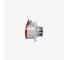 Розетка встраиваемая панельная 16 A, 380-415 В, 3P+N+E, quick connect, IP44 Voltz SP156Q44 4