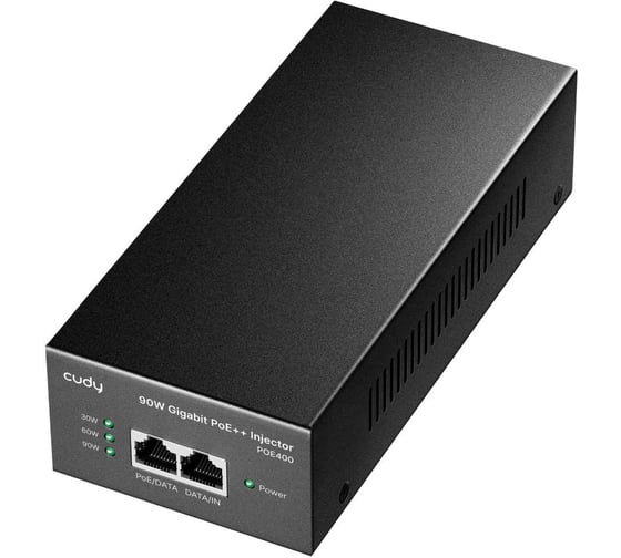 Гигабитный адаптер Cudy POE400 PoE++ (90 Вт) 10000152548