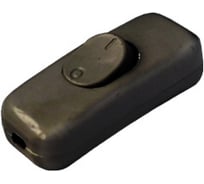 Выключатель на шнур Bylectrica черный, ВШ21 6-002 ч