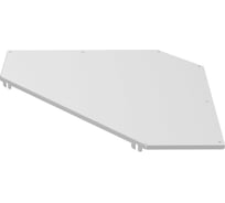 Крышка поворота IEK ESCA 7 90 градусов, 400-2,0 RAL 9016 ES7-PGD-90-400-20-RGA