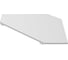 Крышка поворота IEK ESCA 7 90 градусов, 400-2,0 RAL 9016 ES7-PGD-90-400-20-RGA 1