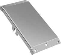 Крышка поворота вертикального внешнего IEK ESCA 7 45 градусов, 80х80-2,0 ES7-PVD-45-080-080-20