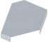 Крышка лотка монтажного углового 90 горизонтального ЛР90Г.50.15.257.1,2.4 ОАО «СОЭМИ» Н0124410131 1