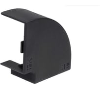 Поворот IEK ELECOR 90град КМП 16х16 черный (4шт/компл) EL-KK10D-P-016-016-K02