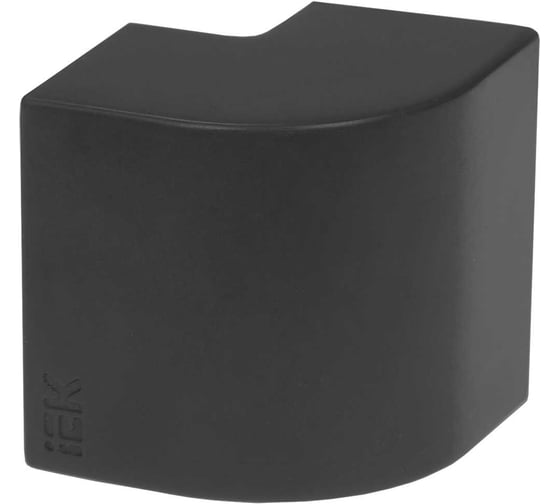 Угол внешний IEK ELECOR КМН 100х60 черный (2шт/компл) EL-KK10D-N-100-060-K02