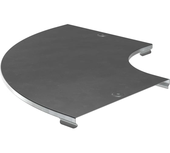 Крышка поворота плавного IEK 90 градусов (тип Г01) ESCA 150мм HDZ CPG01D-0-90-150-08-HDZ