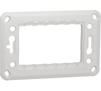 Суппорт Systeme Electric 3 модуля Unica Modular Zamak SE NU7103