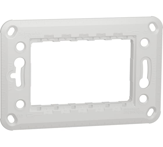 Суппорт Systeme Electric 3 модуля Unica Modular Zamak SE NU7103 1