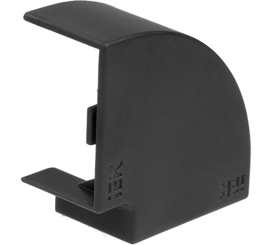 Поворот 90град IEK ELECOR КМП 40х25 черный (4шт/компл) EL-KK10D-P-040-025-K02
