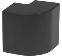 Угол внешний IEK ELECOR КМН 25х16 черный (4шт/компл) EL-KK10D-N-025-016-K02