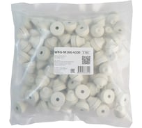 Фитинг пластиковый, втулка вводная WEYER WRG-M16G-k100 полипропилен, цвет серый, M16, кабель диаметр 5-9 мм, IP67, -40C-+110C, комплект-100 шт. WE4201601-100