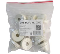 Фитинг пластиковый, втулка вводная WEYER WRG-M25G-k10 полипропилен, цвет серый, M25, кабель диаметр 11-17 мм, IP67, -40C-+110C, комплект-10 шт. WE4201801-10