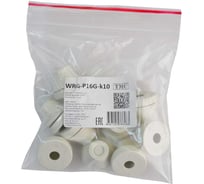 Фитинг пластиковый, втулка вводная WEYER WRG-P16G-k10 полипропилен, цвет серый, PG16, кабель диаметр 10-14 мм, IP67, -40C-+110C, комплект-10 шт. WE4203901-10