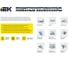 Крышка поворота вертикального внутреннего IEK ESCA 5 45град 50х150-0,8 ES5-PND-45-050-150-08 3