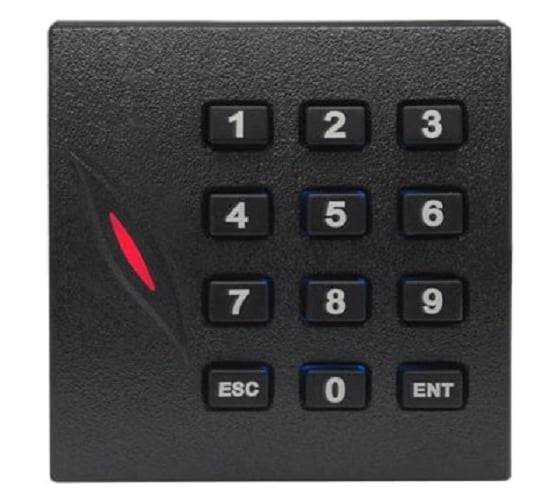 Считыватель бесконтактных карт, с кодонаборной панелью ZKTEco KR102E 00-00011178 1
