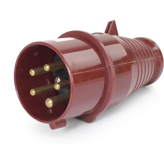 Вилка трехфазная силовая REDVOLT 16А 19-801K