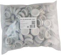 Втулка вводная WEYER WY-TSS-M25G-k100 - фитинг пластиковый, эластомер, цвет серый, M25, кабель диаметр 8-17 мм, IP67, -40C-+110C, комплект-100 шт. WE4300301-100