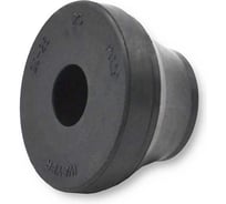 Фитинг пластиковый, втулка вводная Weyer WRG-M12B-k50 полипропилен, цвет черный, M12, кабель диам. 4-7 мм, IP67, -40C-+110C, комплект 50 шт. WE4200801-50