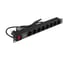 Блок розеток с сетевым фильтром и выключателем с подсветкой ExeGate Surge Protect ServerPro PDU-19H805 Al-8S-EU3CU-SW-SPD1 19, 1U, алюминий, 8 Schuko, кабель 299603 2