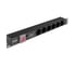 Блок розеток с сетевым фильтром ExeGate Surge Protect ServerPro PDU-19H605 с защитой от перегрузки, выключателем с подсветкой и разъемом подключения C14 Al-6 299606 1