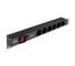 Блок розеток с сетевым фильтром ExeGate Surge Protect ServerPro PDU-19H605 с защитой от перегрузки, выключателем с подсветкой и разъемом подключения C14 Al-6 299606 2