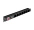 Блок розеток с сетевым фильтром ExeGate Surge Protect ServerPro PDU-19H702 с защитой от перегрузки и разъемом подключения C14 Al-7S-C14-SW-O-SPD1 19, 1U, Ал 299607 1