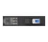 Вертикальный блок розеток с автоматом защиты ExeGate ServerPro PDU-V201 Al-20S-T-1P 19, 1U, алюминий, 20 Schuko, клеммная колодка, 16A, автомат защиты, черный 300288 3