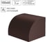 Заглушка кабельной трассы TDM ELECTRIC КМЗ 100x60 бук (2 шт./комплект) SQ0411-0337 2