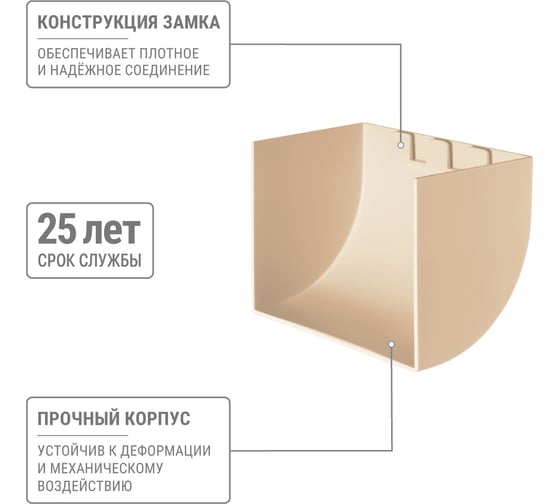 Заглушка кабельной трассы TDM ELECTRIC КМЗ 100x60 сосна (2 шт./комплект) SQ0411-0237