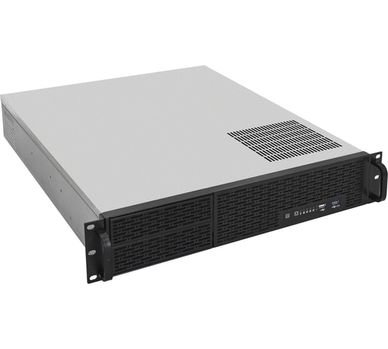 Серверный корпус ExeGate Pro 2U550-06/2U2088 RM 19", высота 2U, глубина 550, БП 1000ADS, USB 293338