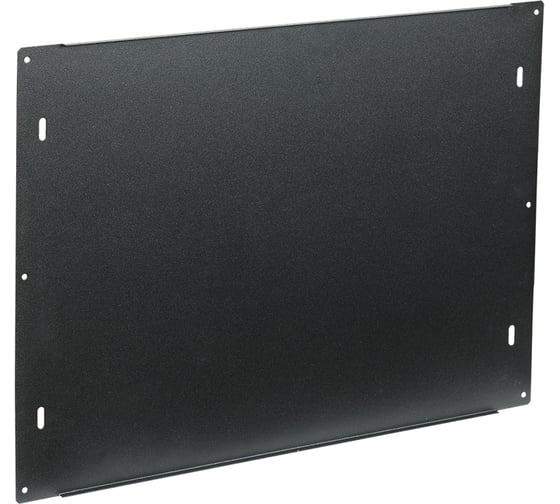Стенка задняя для шкафа ITK WE 6U шириной 600мм черная LWE5-06U-600-MW