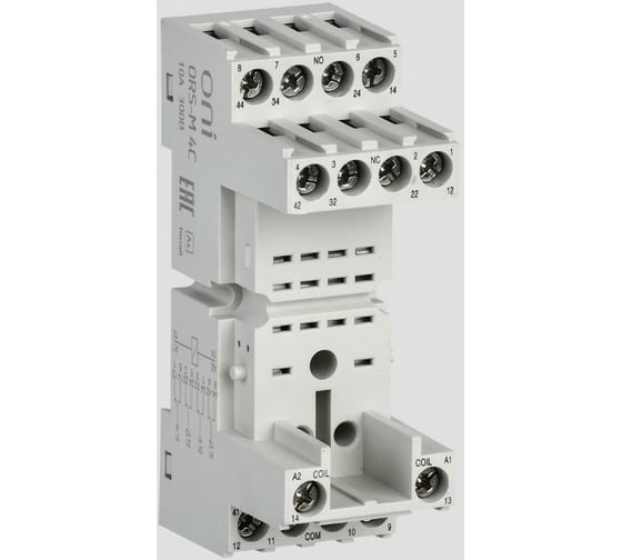 Розетка для реле ONI ORS-M ORM 4C ORS-M-1-4-G 1